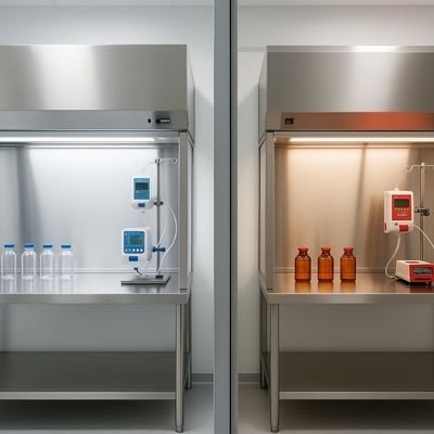 Secure Hazardous and Non Hazardous Drug Preparation Zones 1